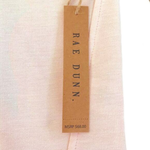 NWT Rae Dunn Women's Wander Print Casual Top Fleece Lined Sweatshirt - Picture 5 of 7